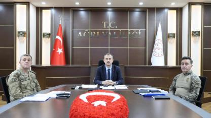 Vali Bozkurt, “Ramazan Bayramı Tedbirleri” toplantısına katıldı