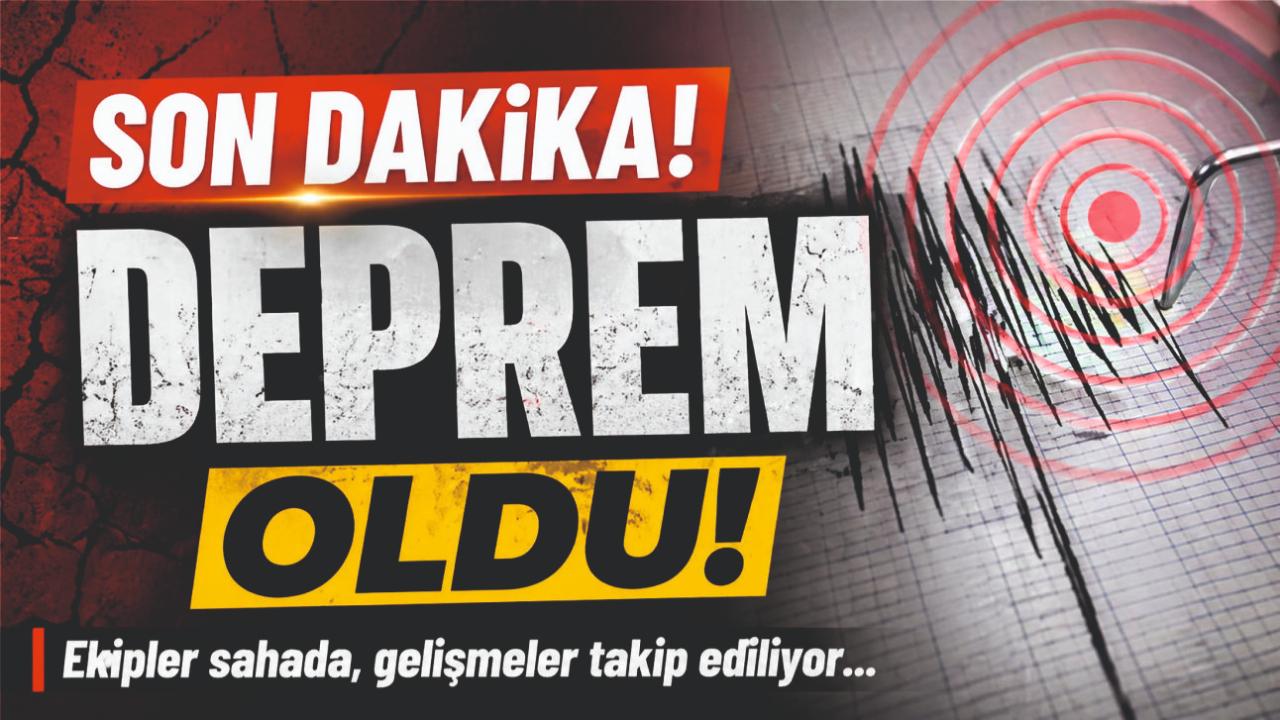 4,4 Büyüklüğündeki Deprem Kamerada