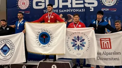 ETÜ Türkiye Güreş Şampiyonasına damga vurdu
