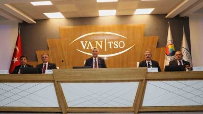 Bakan Bolat, Van TSO’da müjdeyi verdi