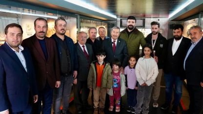 Darende’de "Çanakkale Savaşları Mobil Müzesi"ne yoğun ilgi