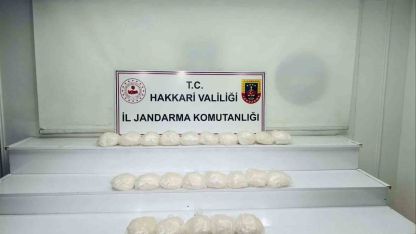 Hakkari Yüksekova’da 22 kilo metamfetamin ele geçirildi