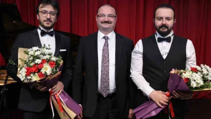 Erzurum'da "Türk Müziği Saz Eserleri Piyano & Keman Konseri"