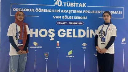 Van Muradiyeli öğrencilerden TÜBİTAK başarısı