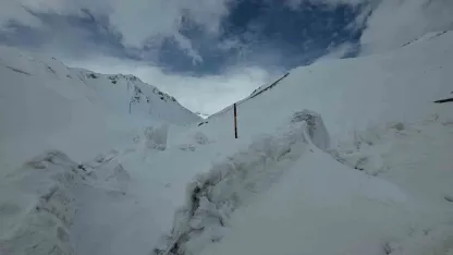 Van’da iki mevsim bir arada