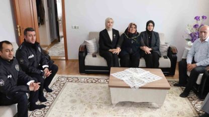 Erzincan Tercan’da Polis Haftası etkinlikleri kapsamında ziyaretler gerçekleştirildi