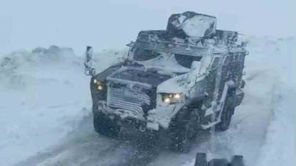 Muş’ta kar yağışı nedeni ile 20 köy yolu kapandı