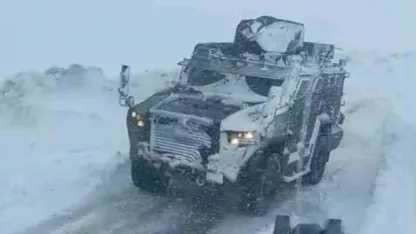 Muş’ta kar yağışı nedeni ile 20 köy yolu kapandı