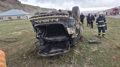 Van’da Feci  Kaza: 1 ölü, 2 yaralı