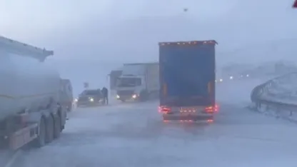 Kop Dağı Geçidi ulaşıma kapandı