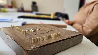 Muş'un Hasköy ilçesinde gençler filografi sanatıyla hem hobi ediniyor hem meslek öğreniyor