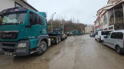 Van'ın Bahçesaray ilçesinde su taşkını tehlikesi