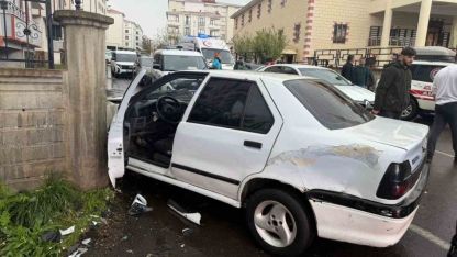 Trafik kazası: 2 yaralı