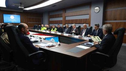 Bingöl’de İl Trafik Komisyonu, güvenli ulaşım için bir araya geldi