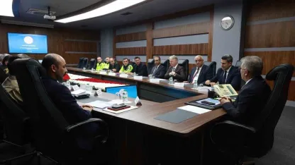 Bingöl’de İl Trafik Komisyonu, güvenli ulaşım için bir araya geldi