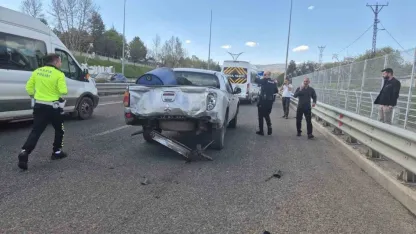 Bingöl’de zincirleme kaza: 3 yaralı