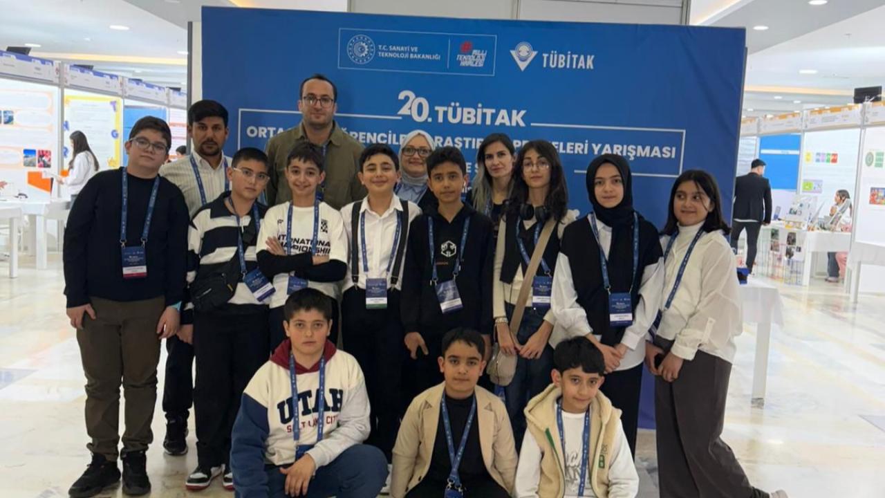 Ağrı, TÜBİTAK yolunda iki projeyle Türkiye finallerinde