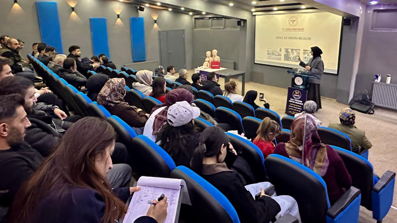 Ağrı’da acil durumlara hazırlık eğitimi