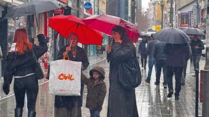 Ağrı’da Bahar Yağmuru Etkili Oldu
