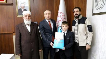 Ağrı’da Başarılı Öğrencilerden Kökrek’e Ziyaret