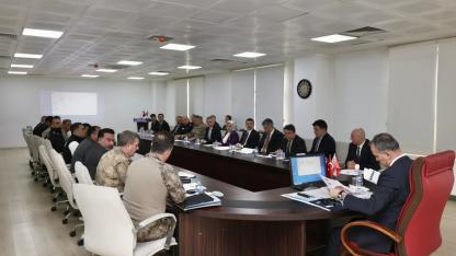Ağrı’da “Genişletilmiş Güvenlik ve Asayiş Koordinasyon Toplantısı” yapıldı