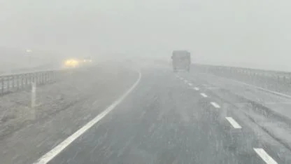 Ağrı’da Nisan ayında kar fırtınası etkili oldu (Videolu Haber)