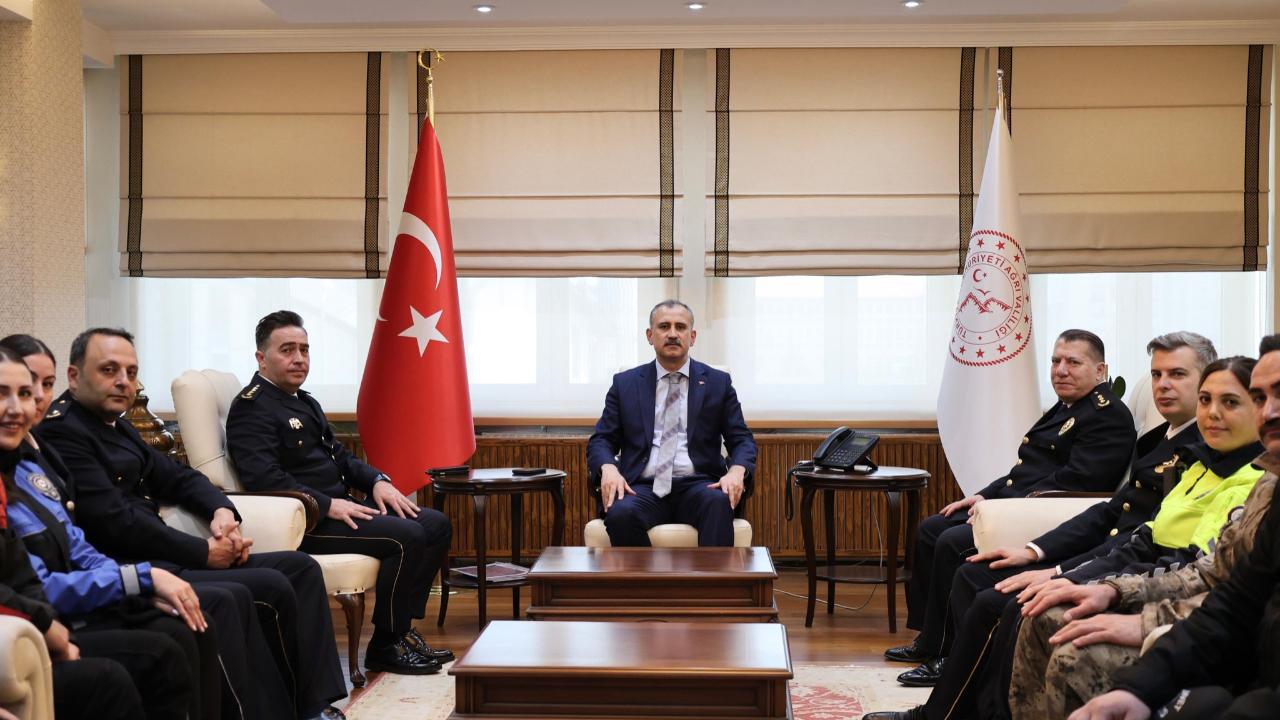 Ağrı’da polis teşkilatının kuruluş yıl dönümü kutlamaları