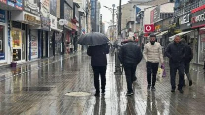 Ağrı’da sağanak yağış etkili oldu