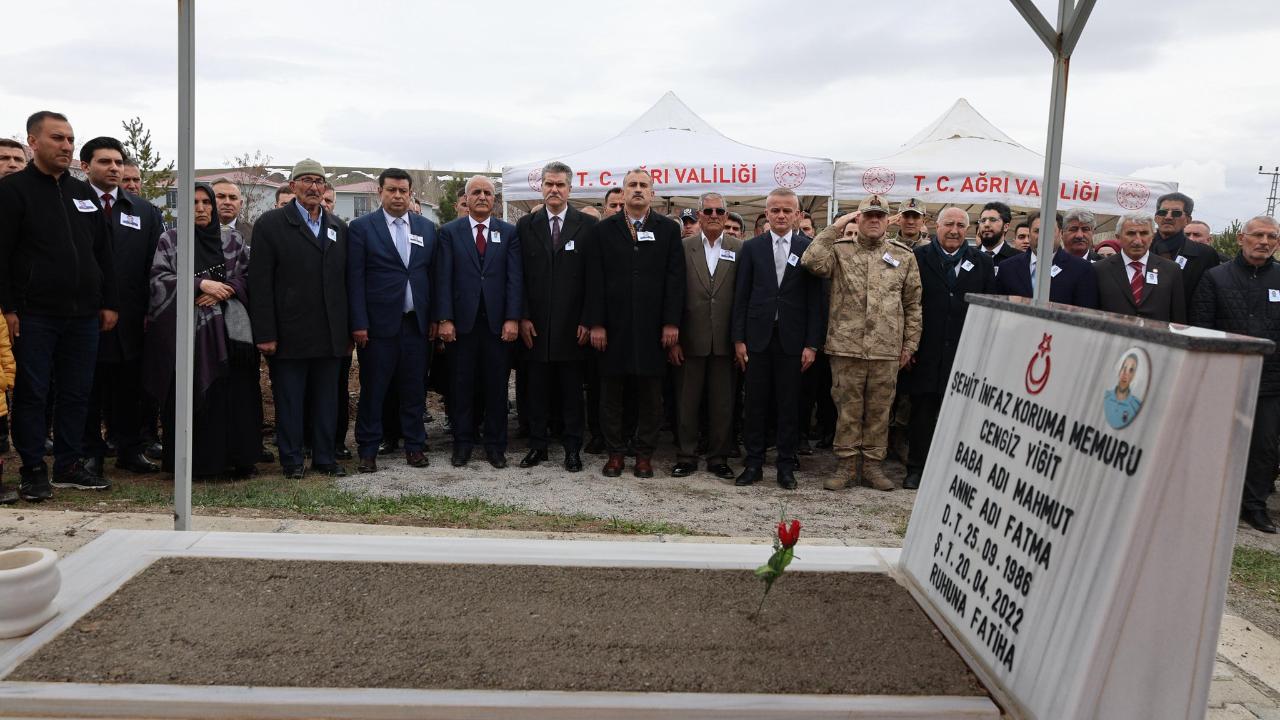 Ağrı’da şehit Cengiz Yiğit şehadetinin yıl dönümünde anıldı