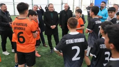 Ağrı’da spor yatırımları yerinde incelendi