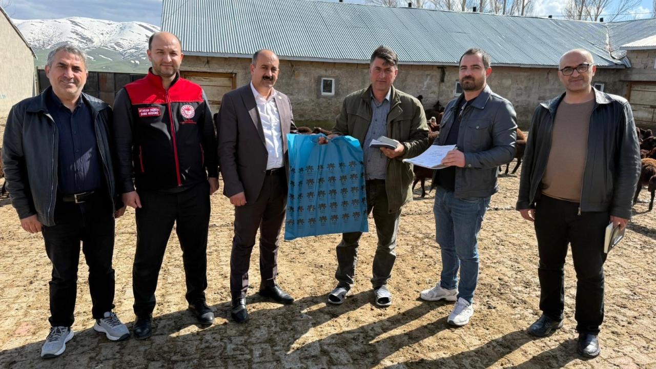 Ağrı’da Üreticiye Yerinde Destek