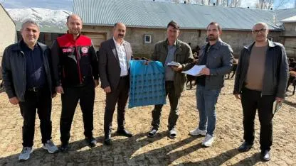 Ağrı’da Üreticiye Yerinde Destek