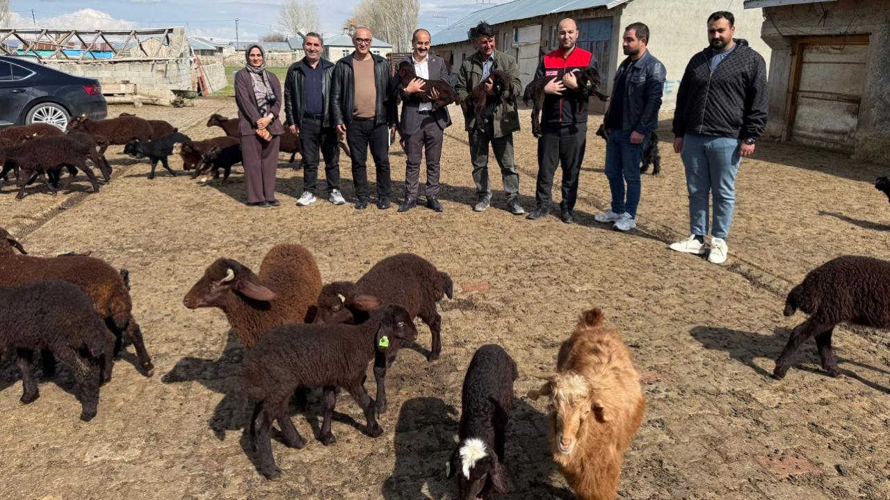 Ağrı’da Üreticiye Yerinde Destek