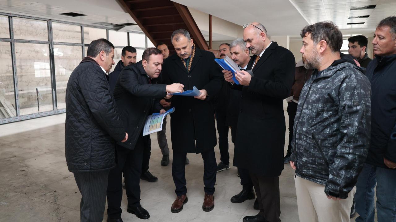 Ağrı’da yeni il halk kütüphanesi yükseliyor