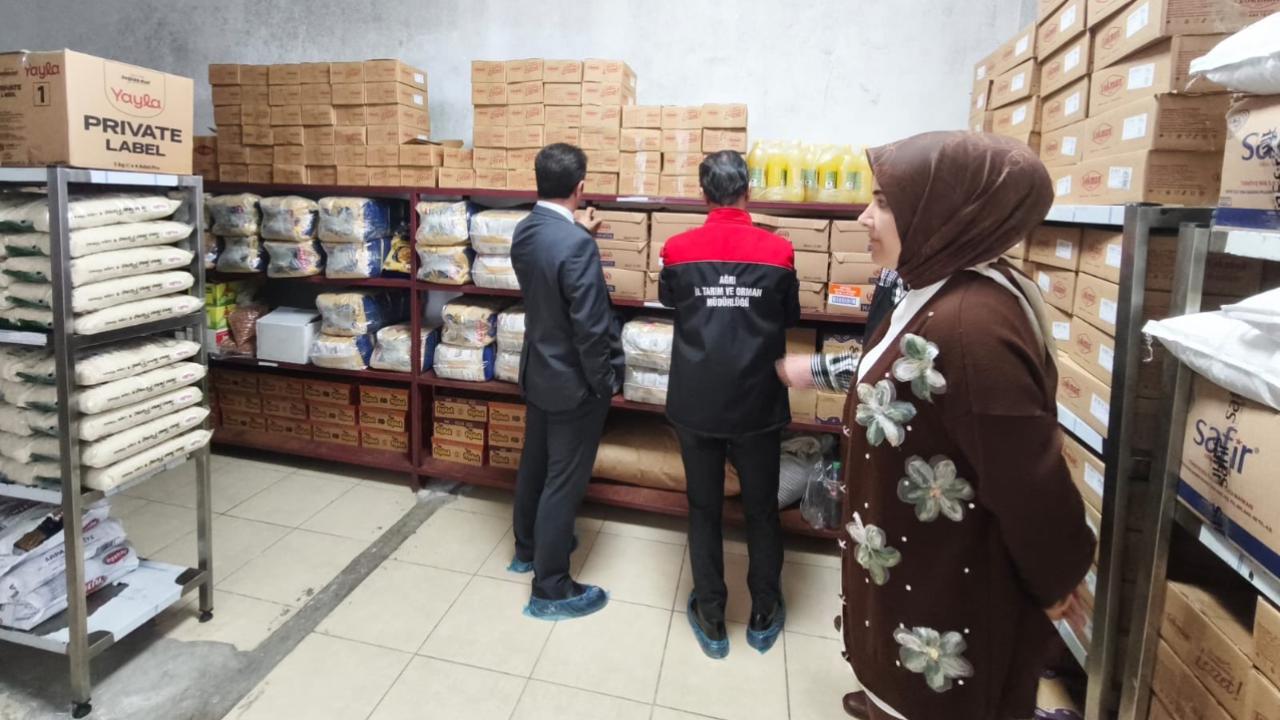 Ağrı’da Yurt ve Pansiyonlara Sıkı Gıda Denetimi