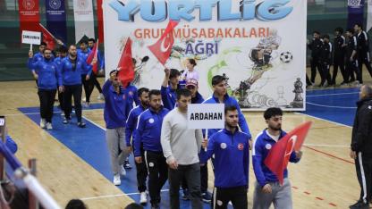 Ağrı’da YURTLİG Basketbol Heyecanı Başladı