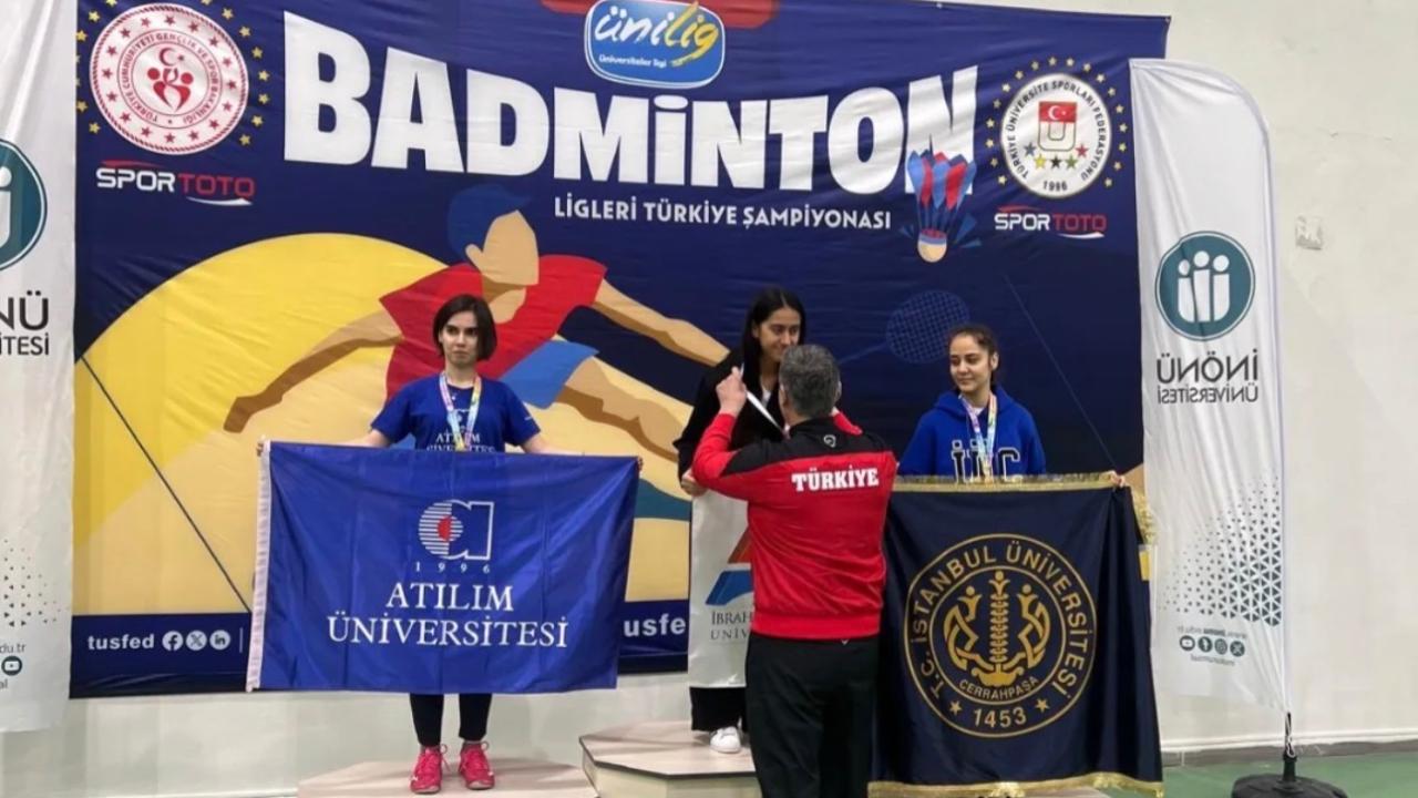 AİÇÜ Badminton Takımı Süper Lig’e Yükseldi