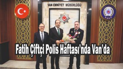 AK Parti Heyetinden Van İl Emniyet Müdürü Murat Mutlu’ya Polis Haftası Ziyareti