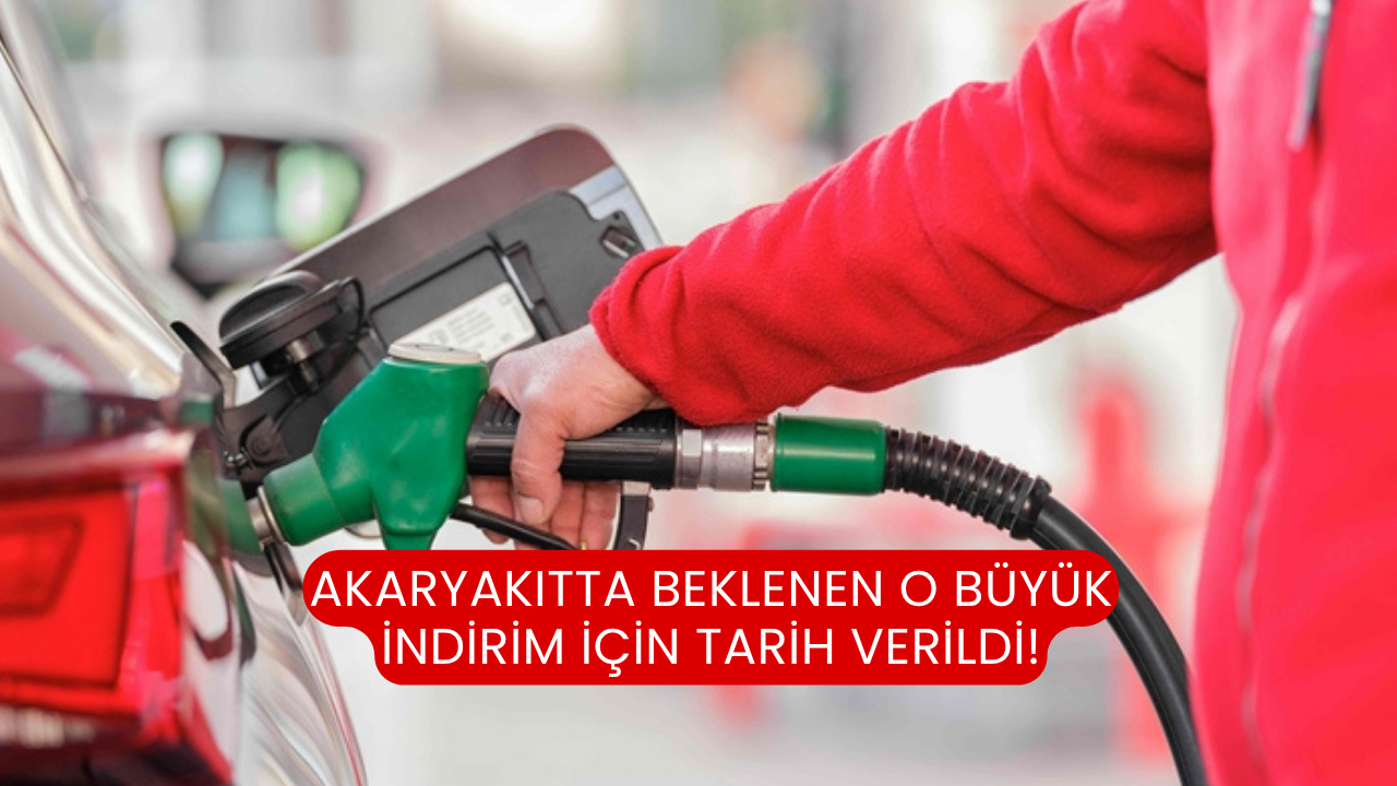 Akaryakıtta beklenen o büyük indirim için tarih verildi!