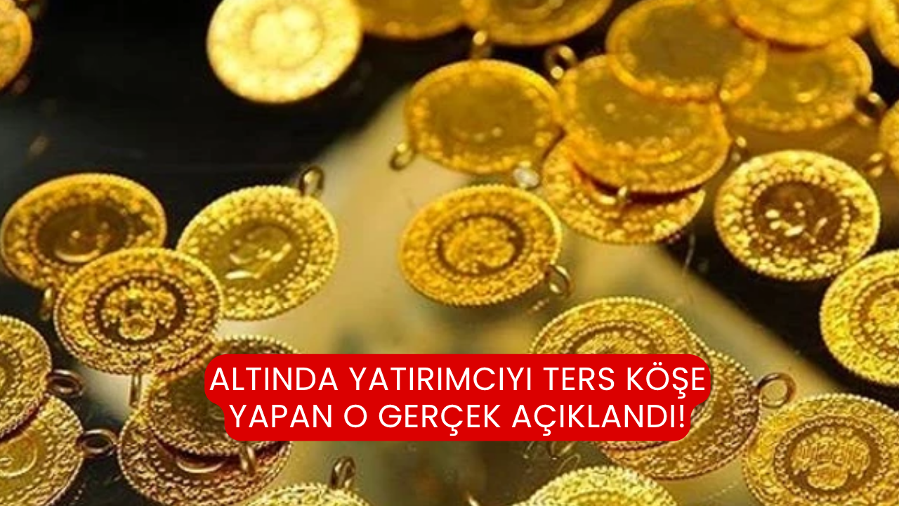 Altında yatırımcıyı ters köşe yapan o gerçek açıklandı!