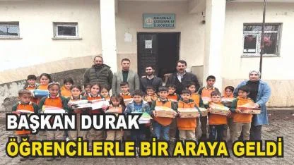 Dedeli Belediye Başkanı Veysi Durak Üzümlü İlkokulu Öğrencileri İle Bir Araya Geldi