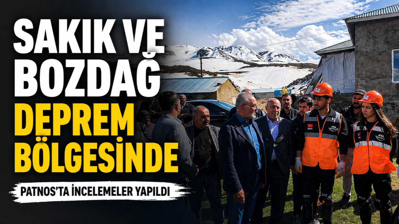 Dem Parti Milletvekilleri Deprem Bölgesinde