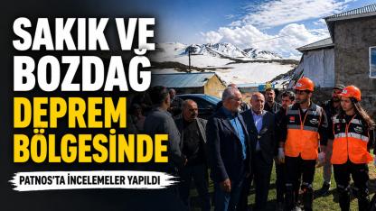 Dem Parti Milletvekilleri Deprem Bölgesinde