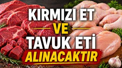 DİYADİN MESLEKİ VE TEKNİK ANADOLU LİSESİ KIRMIZI ET VE TAVUK ETİ ALACAKTIR