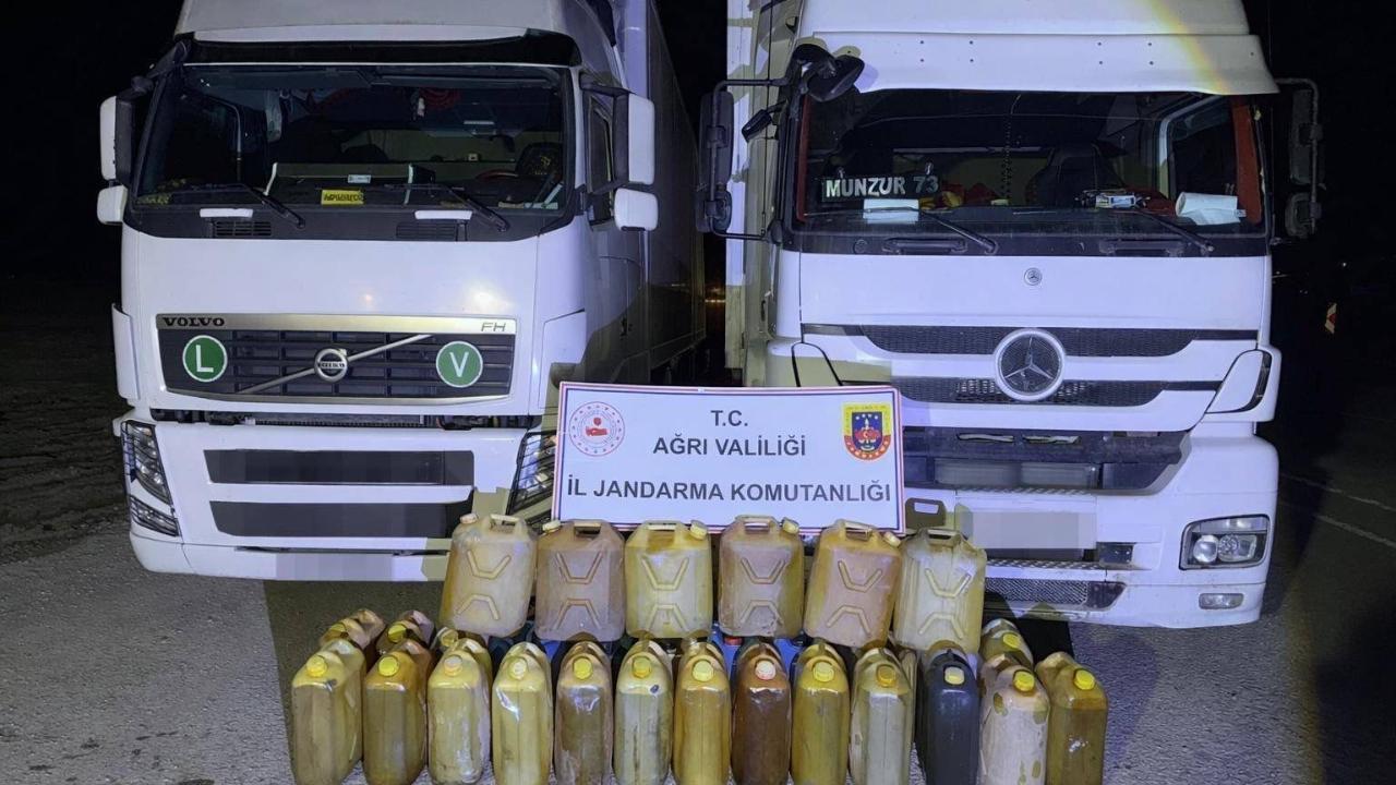 Doğubayazıt’ta kaçak akaryakıt operasyonu