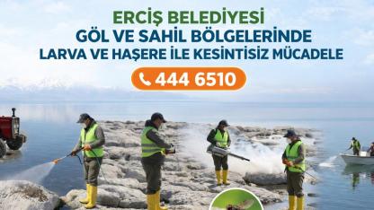 Erciş Belediyesi’nden İlaçlama Seferberliği