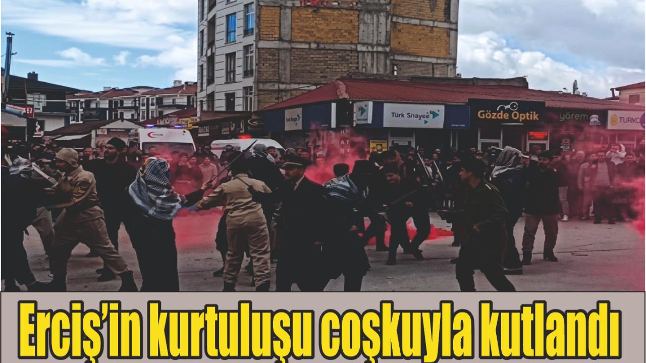 Erciş’in kurtuluşu coşkuyla kutlandı