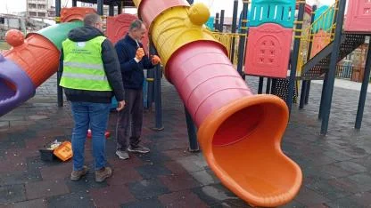 Erciş’te Çocuk Oyun Grupları Yenileniyor