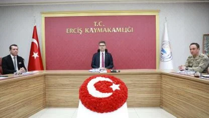 Erciş’te Okul Güvenliği Toplantısı Gerçekleştirildi