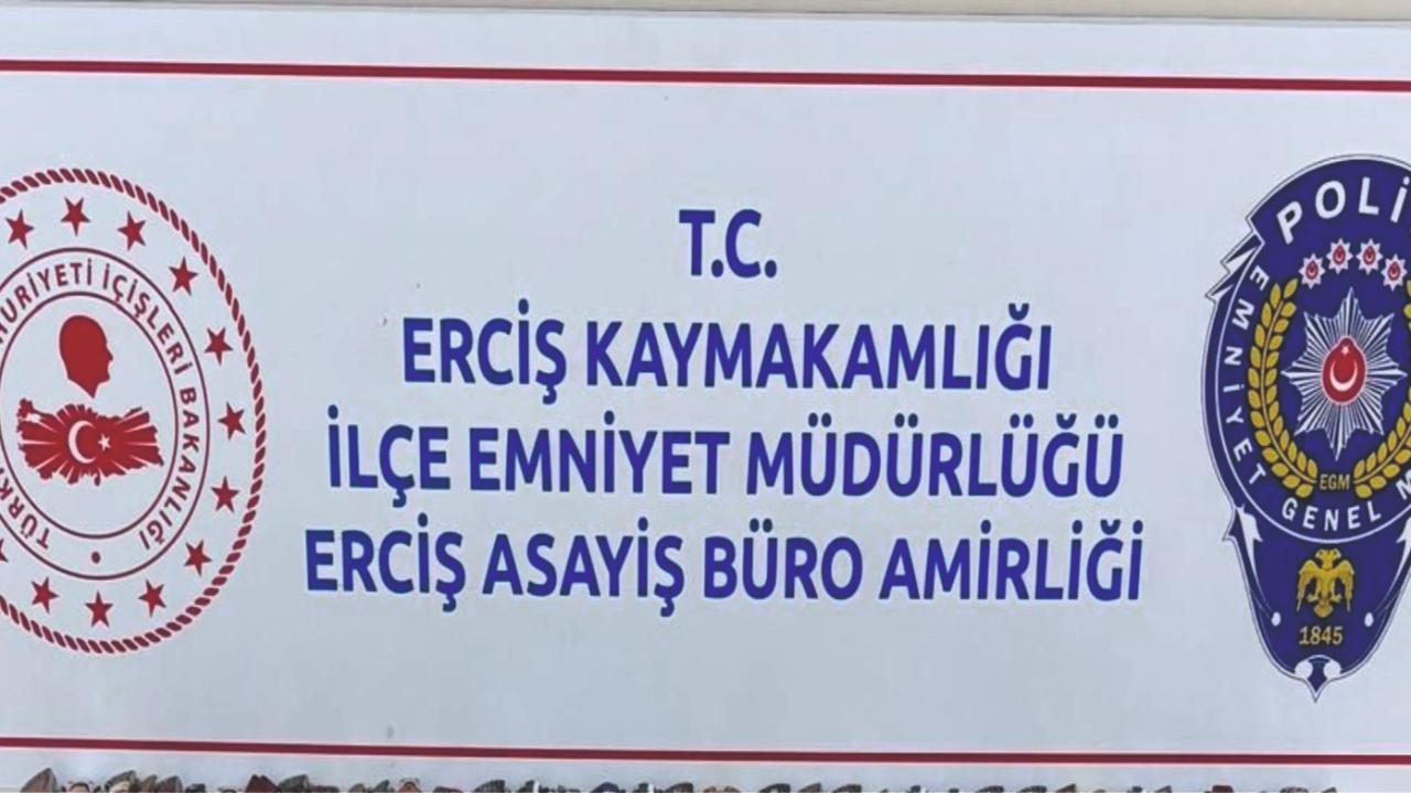 Erciş’te Yasaklı Malzeme Operasyonu